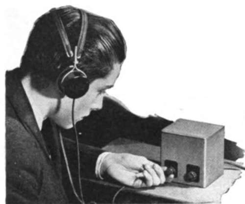 This radio has only two controls