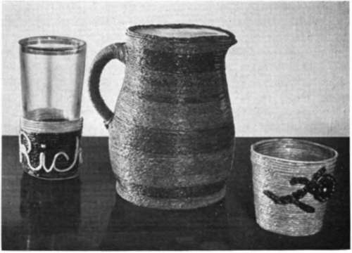 Crepe Paper Cord Covered Articles