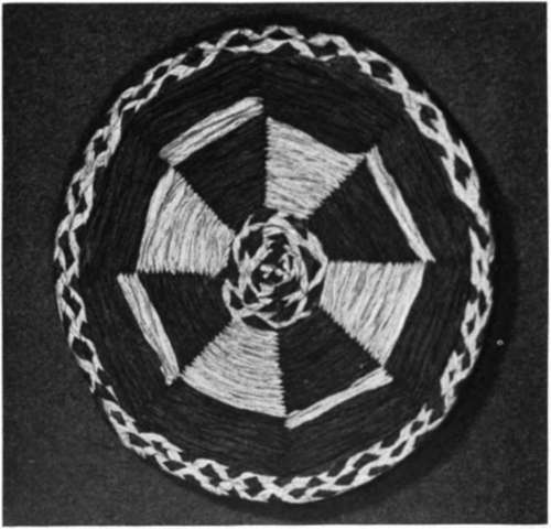 Crepe Paper Woven Plate