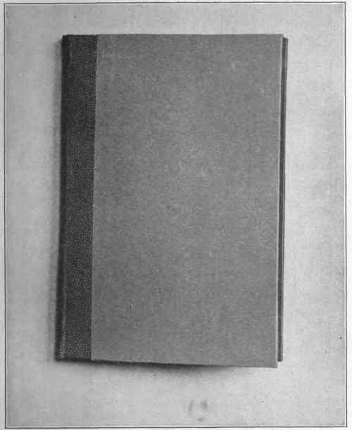 Bound Book With Cloth Back