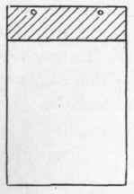 Reverse Side With Cover Paper Pasted Down