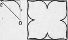 Four Leaved Rosettes 53