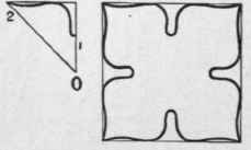 Four Leaved Rosettes 55