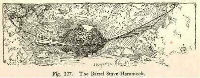 Fig. 227. The Barrel Stave Hammock.