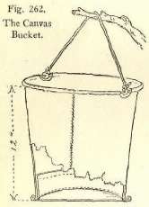 Fig. 262. The Canvas Bucket.