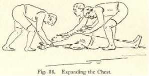 Fig. 88. Expanding the Chest.