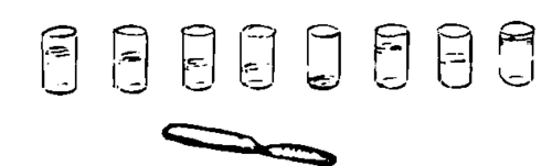 Fill a glass with water