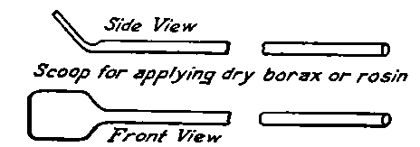 Scoop For Applying Dry Borax