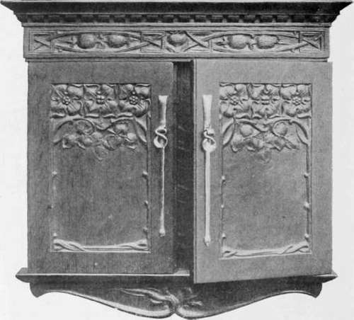 Carved Dyptich, enclosing a Set of Picture Frames.