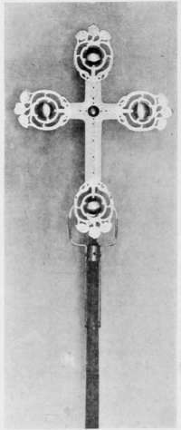 Processional Cross of forged iron