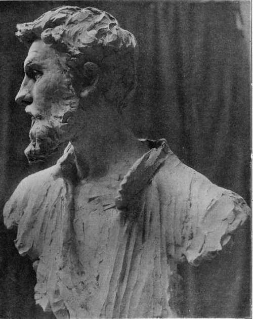 Profile View of the Bust at the end of the Second Stage of Development.
