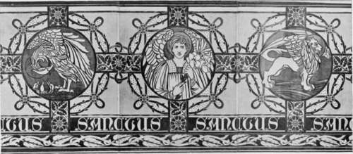 Stencilled Frieze for Church Decoration. By John Potter, of the Derby School of Art. Gold Medal.
