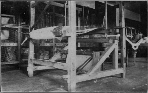 Putting On Chained Warp