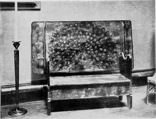 Settle Designed And Executed By Miss H. K. Fobes