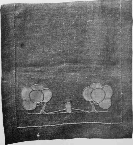 Sideboard Cloth Of Coarse Brown Line N