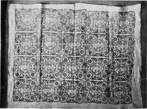 Table Cloth, Block Printed