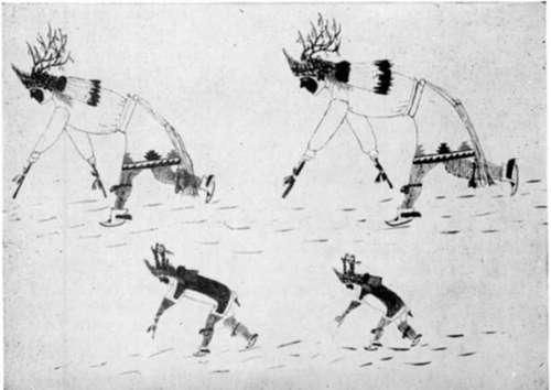 Deer and antelope dancers