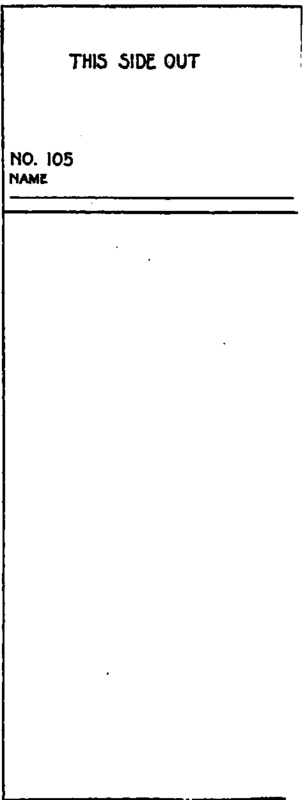 Back of Day Time Card.