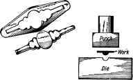 Embossing Dies Used for Jewelry Work.
