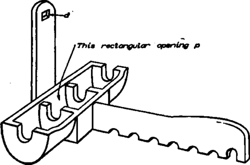 Sketch of Bearing Cap Casting.
