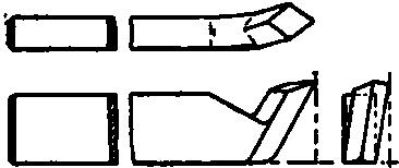 Typical Diamond Point Tool.