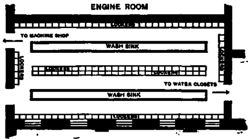 Plan of Wash Room.