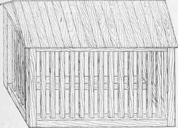 Crate for Carrying a Pig.