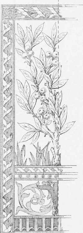 Design for Door Curtain.