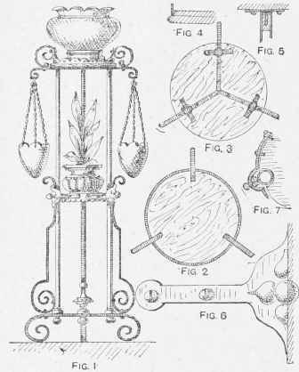 Design for a Flower Stand.