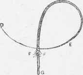 How To Put a Bristle on a Waxed Thread.