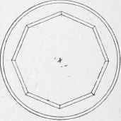 Octagonal Fountain In Sheet Metal 958