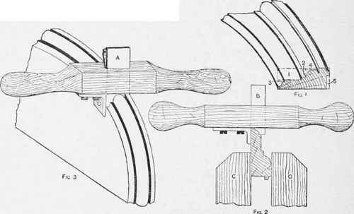 Working Circular Mouldings.