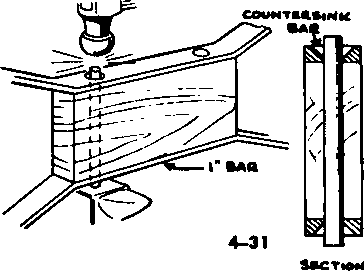 saw or jigsaw to cut one element