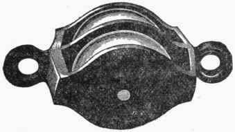 Fig. 21.   Tackle or Awning Pulley.