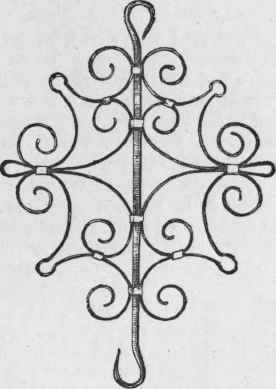 Fig. 29. Lamp Hook. (Hooks of this kind can be bought in Florence for 3d.)