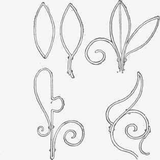 Fig. 36. Simple Plant Forms for Figure Work