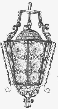 Fig. 44. Six sided Hall Lantern