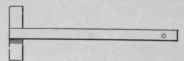 Fig. 103.   T Square with Fixed Head.