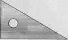 Fig. 108..   Hard Wood Triangle or Set Square, SO x GO x 00 Degrees.