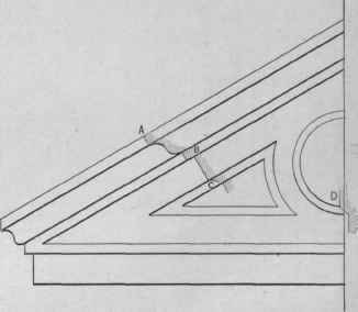 Fig. 130.   Elevation with Section, of Parts.