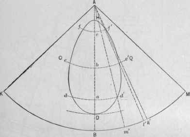 Fig. 517.   Half Pattern of Cone Shown in Fig 516.