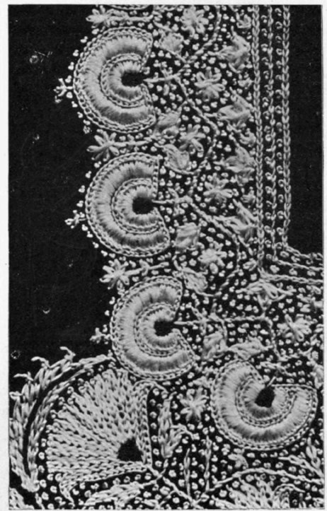24. Buttonhole, Chain, And Knot Stitches