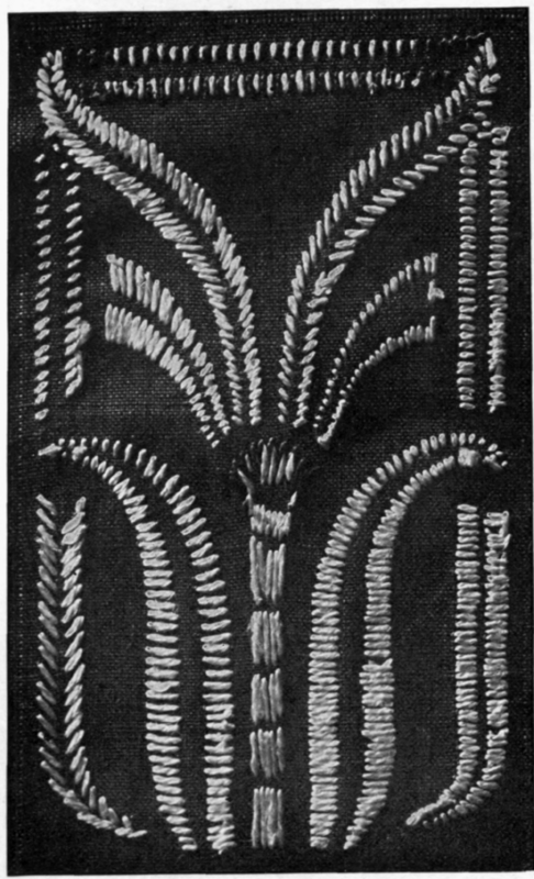 28. Oriental Stitch Sampler (Back)