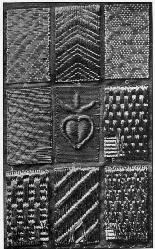 56. Couched Gold Sampler