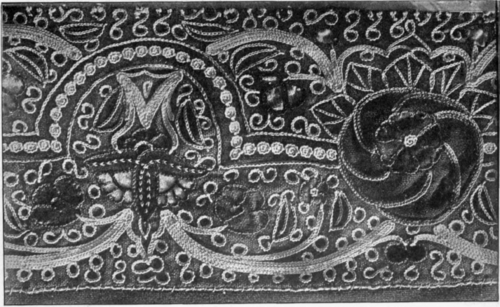 64. Inlay In Coloured Cloths