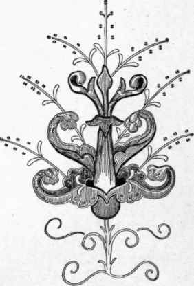 89. Gothic Sprig Applique