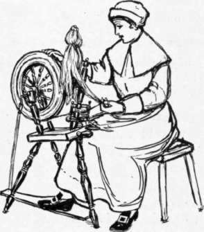 Fig. 111.   The flax wheel.