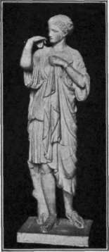 Fig. 132.   Notice the lovely folds of the Grecian costume.