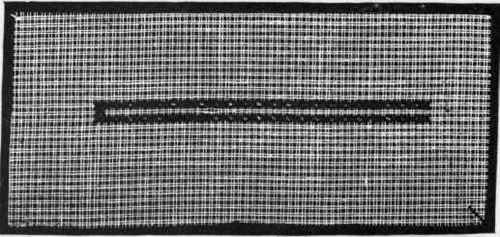 Fig. 46. Buttonhole overcast twice.