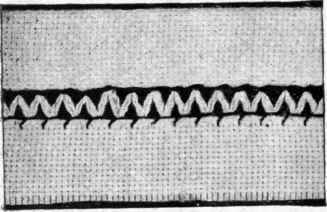 THE SERPENTINE STITCH.